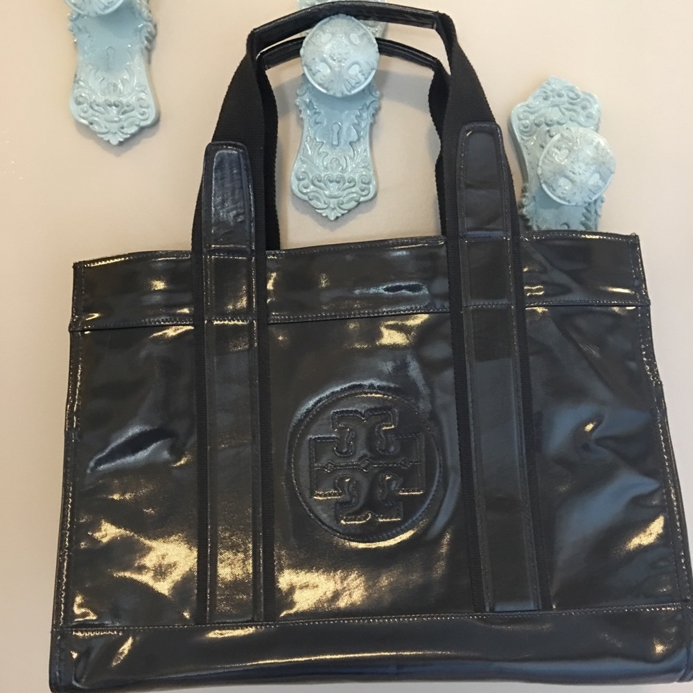 Tory Burch Patent Leather Tote
